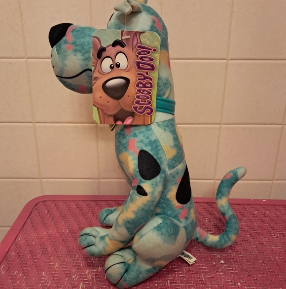 Multi Colored Scooby Doo Plush. - Picture 2 of 4